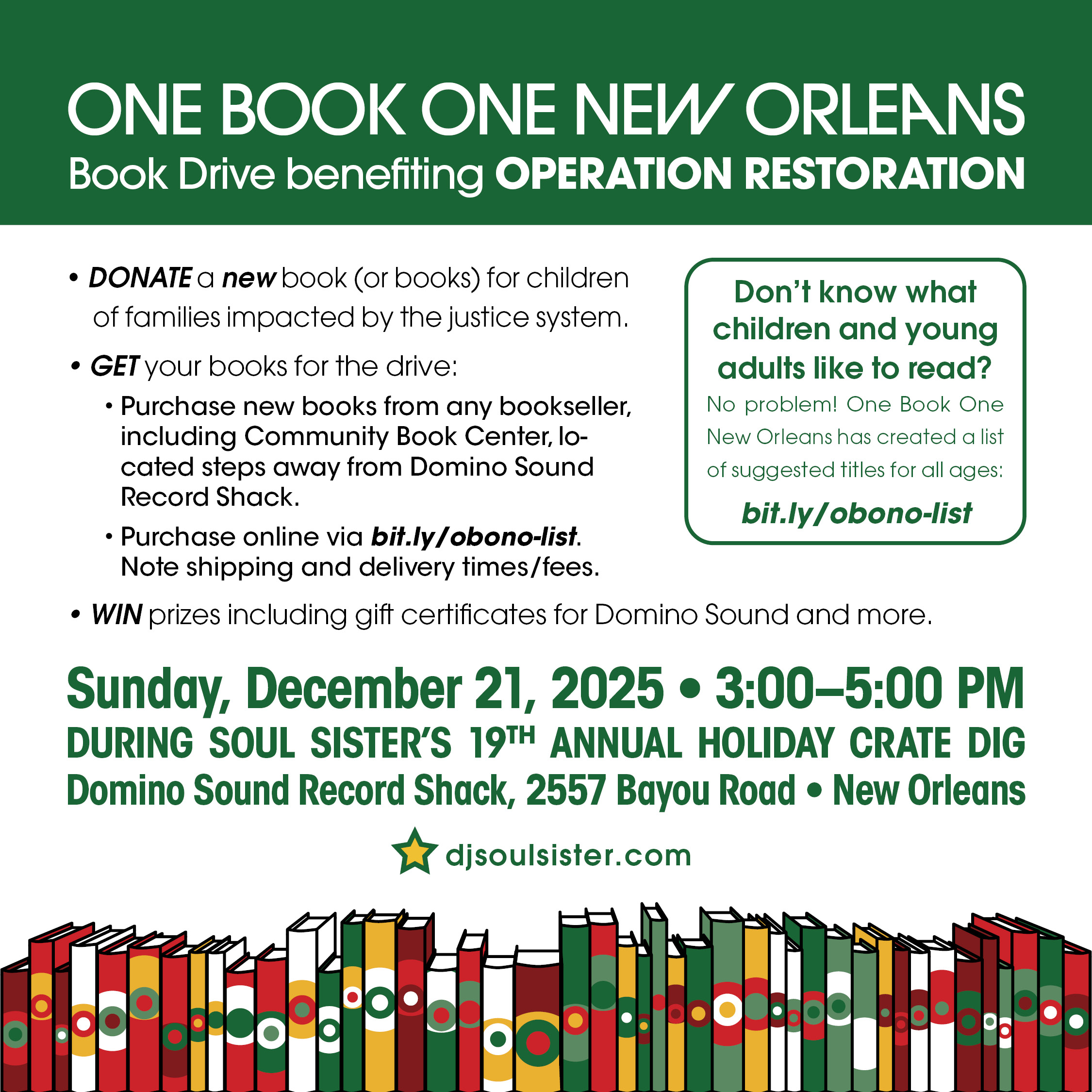 Click for suggested book titles